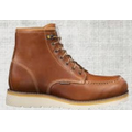 Men's 6" Tan Waterproof Wedge Boot - Steel Toe